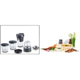Bosch MUZ45XTM1 accessorio per il frullatore, Trituratore Nero, Trasparente, Plastica