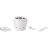 Bosch MUZ4EB1 macchina per gelato 1,14 L Bianco, Gelatiera bianco, 1,14 L, Bianco, 30 min, 200 mm, 200 mm, 210 mm