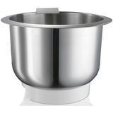 Bosch MUZ4ER2 accessorio per miscelare e lavorare prodotti alimentari, Ciotola di mescolanza accaio, 3,9 L, Acciaio inox, Acciaio inox, MUM 4
