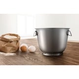 Bosch MUZ9ER1 ciotola per miscelazione, Ciotola di mescolanza argento, Singolo, Acciaio inox, 5,5 L, Acciaio inox