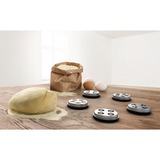 Bosch MUZ9PP2 accessorio per tritacarne, Scritto Acciaio inox, OptiMUM, 200 mm, 80 mm, 120 mm, 1,6 kg