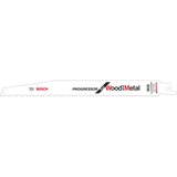 Bosch S 3456 XF Sabre saw blade Bimetallo 1pezzo(i), Lama per sega Sabre saw blade, Truciolare, Epossidico, Profilato, Lamina di metallo, Legno con chiodi, Bimetallo, 6 - 12, 2,1 mm, 4,3 mm