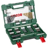 Bosch Set di punte / bit V-Line TIN, 91 pezzi, Trapano & Set di bit verde