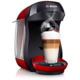 Bosch TAS1003 macchina per caffè Automatica Macchina per caffè a capsule 0,7 L, Macchina a capsula Nero/Rosso, Macchina per caffè a capsule, 0,7 L, Capsule caffè, 1400 W, Nero, Rosso