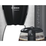Bosch TKA6A643 macchina per caffè Macchina da caffè con filtro, Macchina fa filtro Nero/Argento, Macchina da caffè con filtro, Caffè macinato, 1200 W, Nero, Acciaio inox