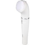 Braun FaceSpa Face Spa Depilatore Donna Epilatore Viso, Accessori Inclusi, Con Spazzola Pulizia Viso, 100% impermeabile, Idea Regalo, 810 Bianco bianco/Argento, Accessori Inclusi, Con Spazzola Pulizia Viso, 100% impermeabile, Idea Regalo, 810 Bianco, Bianco, 10 pinzette, Guance, Mento, Fronte, 0,02 mm, Batteria, Stilo AA