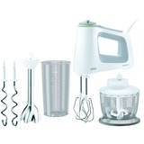 Braun MultiMix 5 HM 5137 Sbattitore manuale 750 W Grigio, Bianco, Mixer manuale bianco/grigio, Sbattitore manuale, Grigio, Bianco, Sbattitura, Impasto, Miscelatura, Pulsanti, Manopola, 0,5 L, Acciaio inox