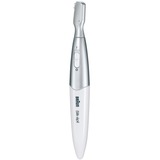 Braun Silk-épil FG 1100 Argento, Bianco, Rasio per donne bianco/Argento, Argento, Bianco, Epilazione, Precisione, Mini Stilo AAA, 1.5 V, 120 min, 45 mm