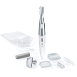 Braun Silk-épil FG 1100 Argento, Bianco, Rasio per donne bianco/Argento, Argento, Bianco, Epilazione, Precisione, Mini Stilo AAA, 1.5 V, 120 min, 45 mm