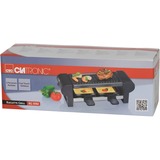 Clatronic RG 3592 , Raclette Nero/Argento