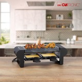 Clatronic RG 3592 , Raclette Nero/Argento
