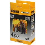 DEWALT CASSETTA Set di punte per trapano 29 pezzo(i), Drill bit set oro, Trapano, Set di punte per trapano, Acciaio in lega, High-Speed Steel (HSS), 29 pezzo(i), 1, 1.5, 2, 2.5, 3, 3.2, 3.3, 3.5, 4, 4.2, 4.5, 4.8, 5, 5.5, 6, 6.5, 7, 7.5, 8, 8.5, 9, 9.5, 10,...