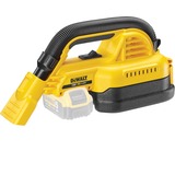 DEWALT DCV517N-XJ aspirapolvere senza filo Nero, Giallo, Aspirapolvere portatile giallo, Secco e bagnato, 954 l/min, Nero, Giallo, 1,9 L, 18 V, Ioni di Litio