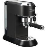 DeLonghi Dedica Style Dedica EC685.BK Macchina da Caffè Manuale Espresso e Cappuccino, Compatibile con Polvere o Cialde E.S.E., Spegnimento Automatico, Serbatoio Estraibile 1.1L, 1450W, 15bar, Nero, Macchina per espresso Nero/argento lucido, Compatibile con Polvere o Cialde E.S.E., Spegnimento Automatico, Serbatoio Estraibile 1.1L, 1450W, 15bar, Nero, Macchina per espresso, 1,1 L, Cialde caffè, Caffè macinato, 1300 W, Nero, Argento