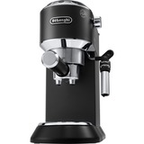 DeLonghi Dedica Style Dedica EC685.BK Macchina da Caffè Manuale Espresso e Cappuccino, Compatibile con Polvere o Cialde E.S.E., Spegnimento Automatico, Serbatoio Estraibile 1.1L, 1450W, 15bar, Nero, Macchina per espresso Nero/argento lucido, Compatibile con Polvere o Cialde E.S.E., Spegnimento Automatico, Serbatoio Estraibile 1.1L, 1450W, 15bar, Nero, Macchina per espresso, 1,1 L, Cialde caffè, Caffè macinato, 1300 W, Nero, Argento
