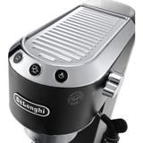 DeLonghi Dedica Style Dedica EC685.BK Macchina da Caffè Manuale Espresso e Cappuccino, Compatibile con Polvere o Cialde E.S.E., Spegnimento Automatico, Serbatoio Estraibile 1.1L, 1450W, 15bar, Nero, Macchina per espresso Nero/argento lucido, Compatibile con Polvere o Cialde E.S.E., Spegnimento Automatico, Serbatoio Estraibile 1.1L, 1450W, 15bar, Nero, Macchina per espresso, 1,1 L, Cialde caffè, Caffè macinato, 1300 W, Nero, Argento
