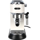 DeLonghi Dedica Style Dedica EC685.W Macchina da Caffè Manuale Espresso e Cappuccino, Compatibile con Polvere o Cialde E.S.E., Spegnimento Automatico, Serbatoio Estraibile 1.1L, 1450W, 15bar, Bianco, Macchina per espresso bianco/argento lucido, Compatibile con Polvere o Cialde E.S.E., Spegnimento Automatico, Serbatoio Estraibile 1.1L, 1450W, 15bar, Bianco, Macchina per espresso, 1,1 L, Cialde caffè, Caffè macinato, 1300 W, Nero, Argento, Bianco