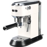 DeLonghi Dedica Style Dedica EC685.W Macchina da Caffè Manuale Espresso e Cappuccino, Compatibile con Polvere o Cialde E.S.E., Spegnimento Automatico, Serbatoio Estraibile 1.1L, 1450W, 15bar, Bianco, Macchina per espresso bianco/argento lucido, Compatibile con Polvere o Cialde E.S.E., Spegnimento Automatico, Serbatoio Estraibile 1.1L, 1450W, 15bar, Bianco, Macchina per espresso, 1,1 L, Cialde caffè, Caffè macinato, 1300 W, Nero, Argento, Bianco
