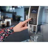 DeLonghi Dinamica Ecam 350.35.SB Automatica Macchina per espresso 1,8 L, Macchina automatica argento/Nero, Macchina per espresso, 1,8 L, Chicchi di caffè, Caffè macinato, Macinatore integrato, 1450 W, Nero, Argento