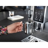 DeLonghi Dinamica Ecam 350.35.SB Automatica Macchina per espresso 1,8 L, Macchina automatica argento/Nero, Macchina per espresso, 1,8 L, Chicchi di caffè, Caffè macinato, Macinatore integrato, 1450 W, Nero, Argento