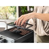 DeLonghi Dinamica Ecam 350.35.SB Automatica Macchina per espresso 1,8 L, Macchina automatica argento/Nero, Macchina per espresso, 1,8 L, Chicchi di caffè, Caffè macinato, Macinatore integrato, 1450 W, Nero, Argento