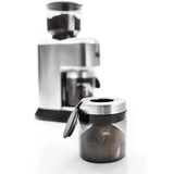 DeLonghi KG 520.M macina caffé 150 W Nero, Acciaio inox, Coffee Mill argento/Nero, Macinino a lame, 350 g, Nero, Acciaio inox, Alluminio, Acciaio inox, 14 pz, 150 W