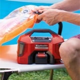 EINHELL 4020460 compressore ad aria 90 W 21 l/min rosso/Nero, 21 l/min, 11 bar, 90 W, 2,11 kg