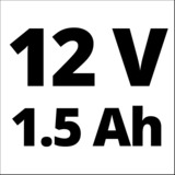 EINHELL GE-CG 12 Li cesoia per erba cordless 12 V Ioni di Litio Nero, Rosso, Argento, Forbici per erba rosso/Nero, 8 ml, 8 mm, Nero, Rosso, Argento, 61 dB, 81 dB, 6 dB