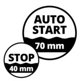 EINHELL GE-DP 7935 N-A ECO 790 W 19000 l/h, Pompe immersione e pressione rosso/Nero, 790 W, AC, 19000 l/h, Alluminio, Nero, Rosso
