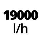 EINHELL GE-DP 7935 N-A ECO 790 W 19000 l/h, Pompe immersione e pressione rosso/Nero, 790 W, AC, 19000 l/h, Alluminio, Nero, Rosso