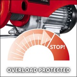 EINHELL TC-EH 250 500 W 12 m 125 kg, Argano rosso, Fune di sollevamento a filo, 12 m, 125 kg, 250 kg, 11,5 m, 5,7 m