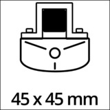 EINHELL TC-EH 250 500 W 12 m 125 kg, Argano rosso, Fune di sollevamento a filo, 12 m, 125 kg, 250 kg, 11,5 m, 5,7 m