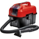 EINHELL TE-VC 18/10 Li-Solo 10 L Nero, Rosso, Aspira bagnato / asciutto rosso/Nero, 10 L, Borsa, Nero, Rosso, 2 m, 3,6 cm, Secco e bagnato
