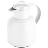 Emsa Samba Wave thermos e recipiente isotermico 1 L Bianco, Caraffa termica bianco, 1 L, Bianco, Polipropilene (PP), 178 mm, 145 mm, 215 mm