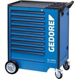 GEDORE 2657708 carrello portattrezzo, Carrelli per attrezzi blu/Nero, 117,1 kg