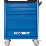 GEDORE 2977311 carrello portattrezzo, Carrelli per attrezzi blu/Nero, 180 mm, 80 mm, 77 kg