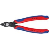 KNIPEX 78 61 125 Side-cutting pliers pinza, Pinze per elettronica rosso/Blu, Side-cutting pliers, Acciaio, Plastica, Blu/Rosso, 12,5 cm, 56 g