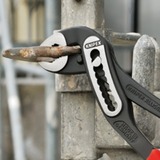 KNIPEX 88 02 250 pinza Pinze a becco di pappagallo, Tubi, pinza regolabile rosso/Blu, Pinze a becco di pappagallo, 5 cm, 4,6 cm, Acciaio al cromo vanadio, Blu/Rosso, 25 cm