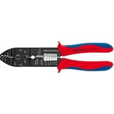 KNIPEX 97 21 215 B Crimpatrice Nero, Blu, Rosso, Pinza crimpatrice Crimpatrice