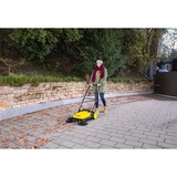 Kärcher S 4 Twin 2-in-1 scopa elettrica Nero, Giallo, Spazzatrici stradali giallo/Nero, Nero, Giallo, 668 mm, 760 mm, 940 mm, 10,2 kg, Manuale