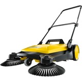 Kärcher S 4 Twin scopa elettrica Nero, Giallo, Spazzatrici stradali giallo/Nero, Nero, Giallo, 668 mm, 760 mm, 940 mm, 10,2 kg, Manuale