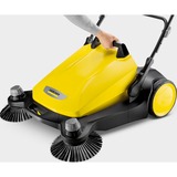 Kärcher S 6 Twin scopa elettrica Nero, Giallo, Spazzatrici stradali giallo/Nero, Nero, Giallo, 872 mm, 926 mm, 1032 mm, 14,8 kg, Manuale