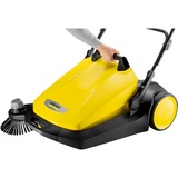 Kärcher S 6 scopa elettrica Nero, Giallo, Spazzatrici stradali giallo/Nero, Nero, Giallo, 795 mm, 926 mm, 1032 mm, 14,2 kg, Manuale