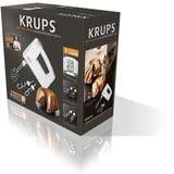 Krups F60814 Sbattitore manuale 500 W Bianco, Mixer manuale bianco, Sbattitore manuale, Bianco, 500 W, 224 mm, 110 mm, 213 mm