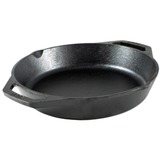 Lodge Padella L8SKL, con 2 manici Nero