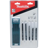 Makita B-44410 lama per sega a gattuccio, sega a traforo e sega universale Lama per seghetto alternativo 10 pezzo(i), Impostare la lama per sega Lama per seghetto alternativo, Nero, Acciaio inossidabile, 10 pezzo(i)