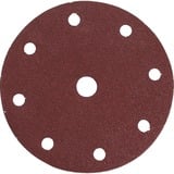 Makita Carta abrasiva con velcro, Ø 150mm, K80, Foglio abrasivo 