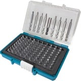 Makita P-81050 punta per cacciavite 99 pezzo(i), Set di bit 99 pezzo(i), Phillips, Viti a croce, Torcia, PH1, PH2, PH3, PZ1, PZ2, PZ3, TX10, TX15, TX20, TX25, TX30, TX40, Hexagon 3, 4, 5, 6 mm, Esagonale