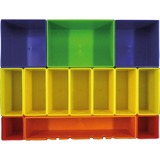 Makita P-83652 Cassetta degli attrezzi Scatola per minuteria Multicolore, Deposito Scatola per minuteria, Multicolore