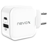 Nevox 1760 Caricabatterie per dispositivi mobili Bianco Interno bianco, Interno, AC, Bianco